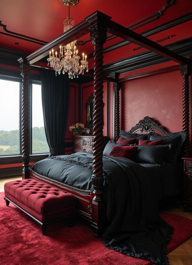 Black and Cherry