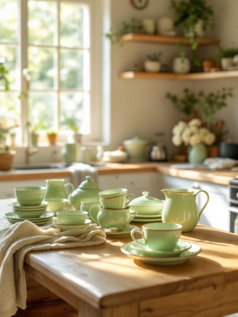 21 Inspiring Lime Cream Decor Ideas for a Sophisticated and Elegant Home 27 Lime Cream Color Decor Ideas - Ceramic or Porcelain Accents