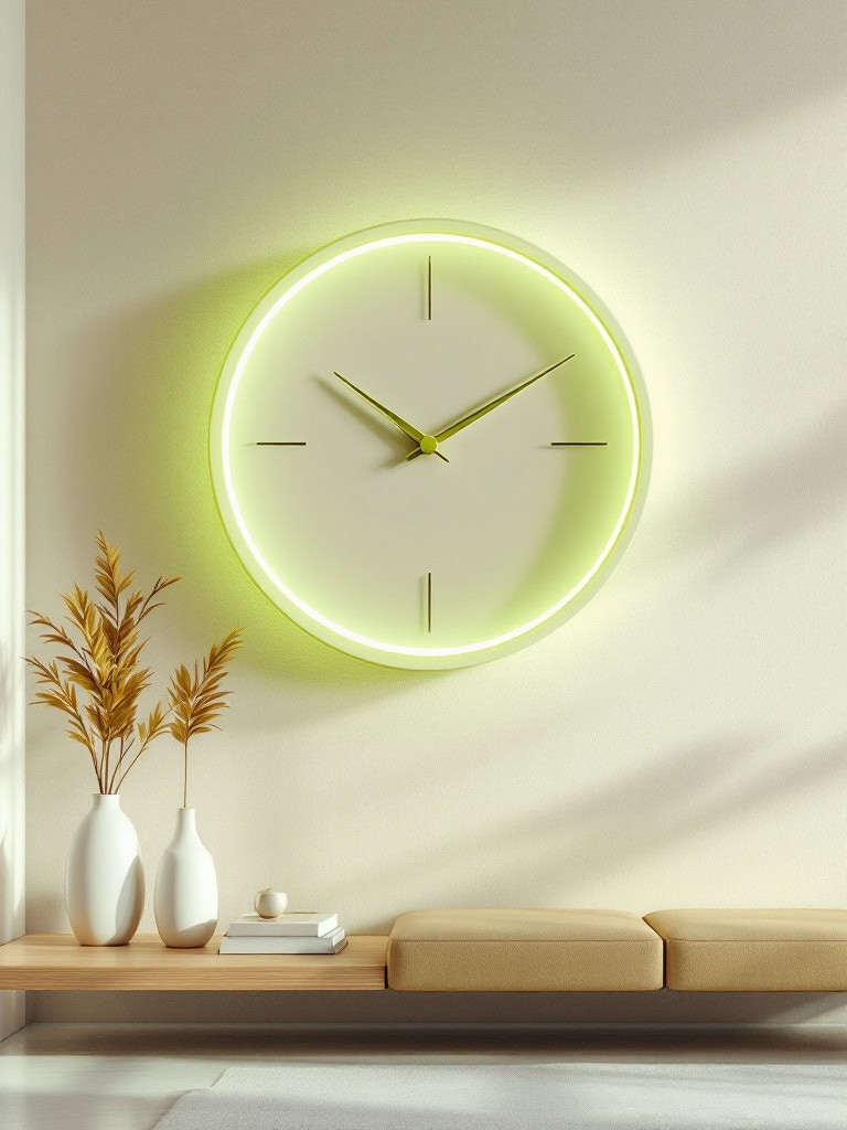 21 Inspiring Lime Cream Decor Ideas for a Sophisticated and Elegant Home 15 Lime Cream Color Decor Ideas - Clocks