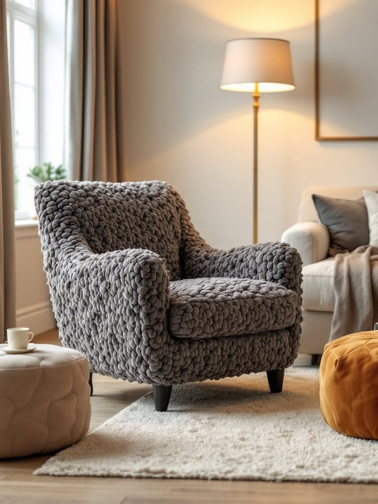 2025 Home Decor Predictions - Tactile Fabrics Rule