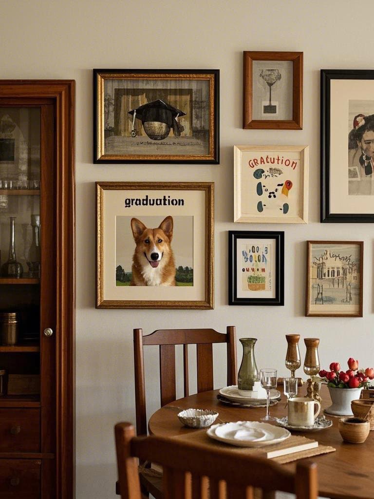 Dining Room Wall Decor Ideas - Vacation Memories