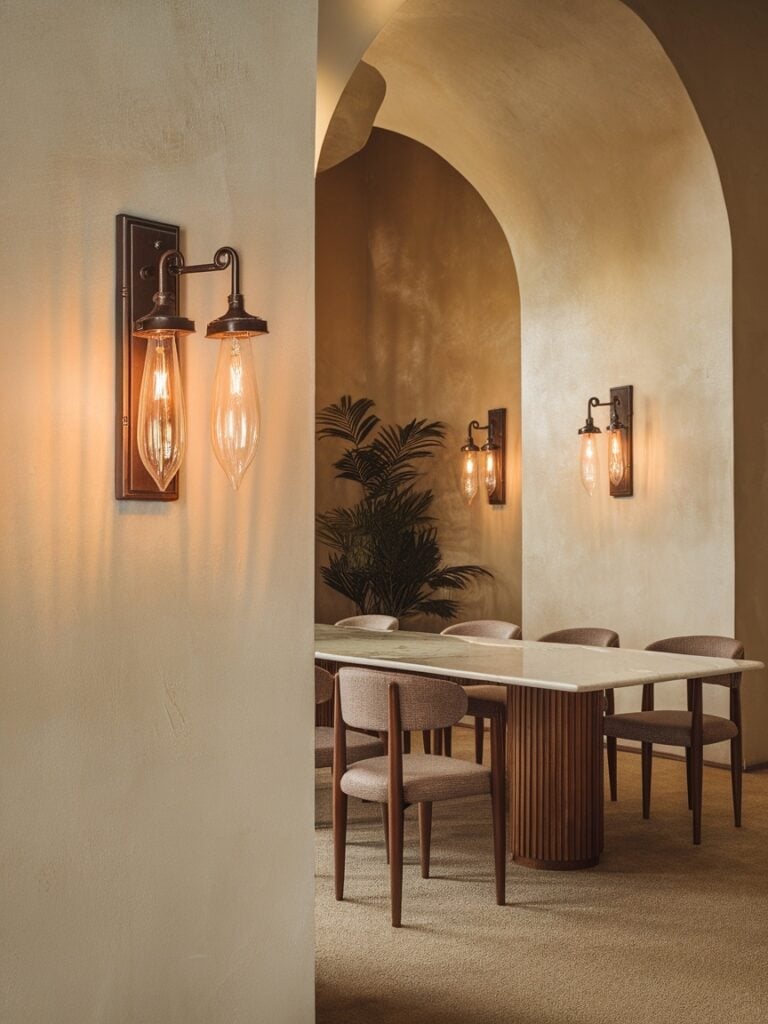 Dining Room Wall Decor Ideas - Wall Sconces