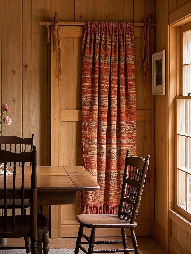 Dining Room Wall Decor Ideas - Textured Fabric