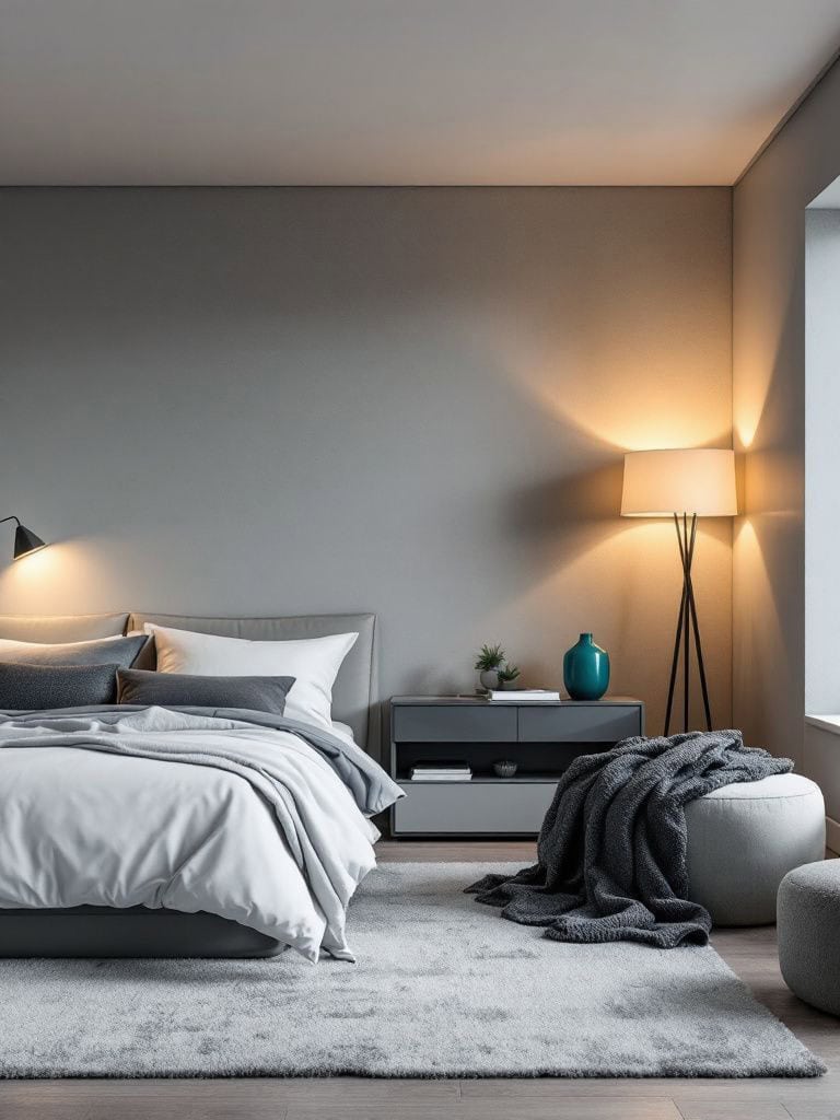 17 Sophisticated Grey Bedroom Ideas to Try Right Now 27 Grey Bedroom Ideas - Lighting Mistake