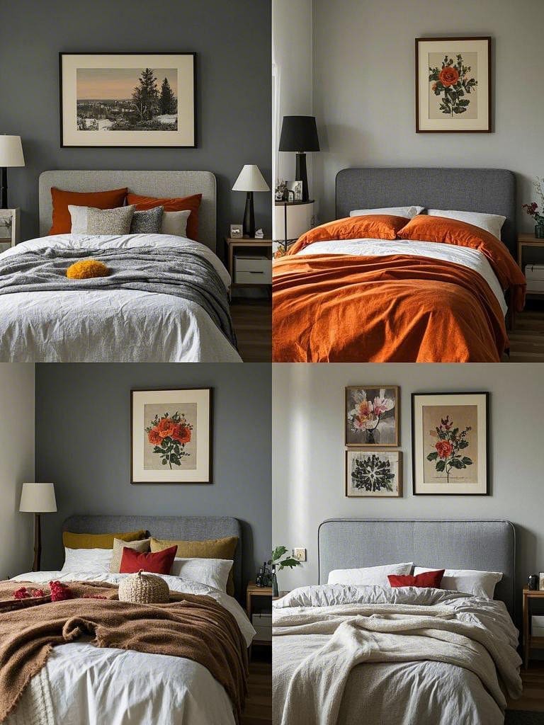 17 Sophisticated Grey Bedroom Ideas to Try Right Now 34 Grey Bedroom Ideas - Seasonal Transformations