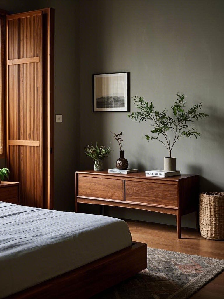 17 Sophisticated Grey Bedroom Ideas to Try Right Now 20 Grey Bedroom Ideas - Earth-Toned