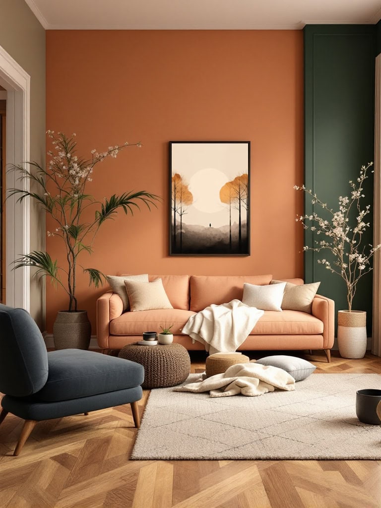 Spring Home Decor Colors of 2025 - Peach Nectar Dive