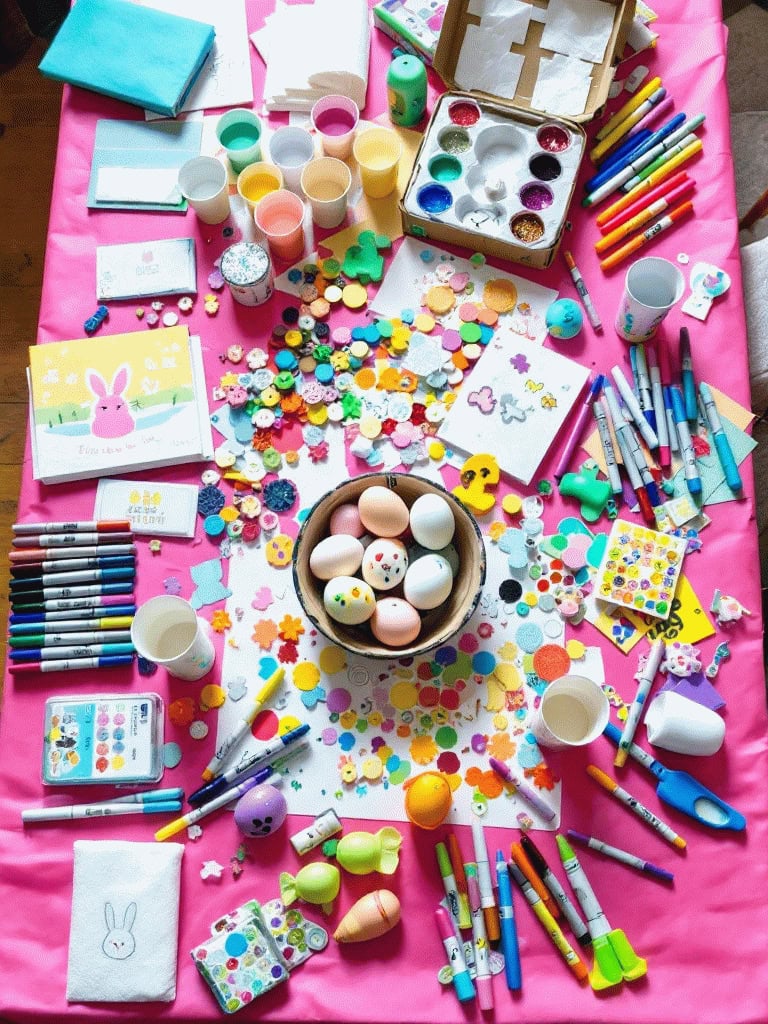 Easter Decor Ideas - Kid-Friendly Craft Corner