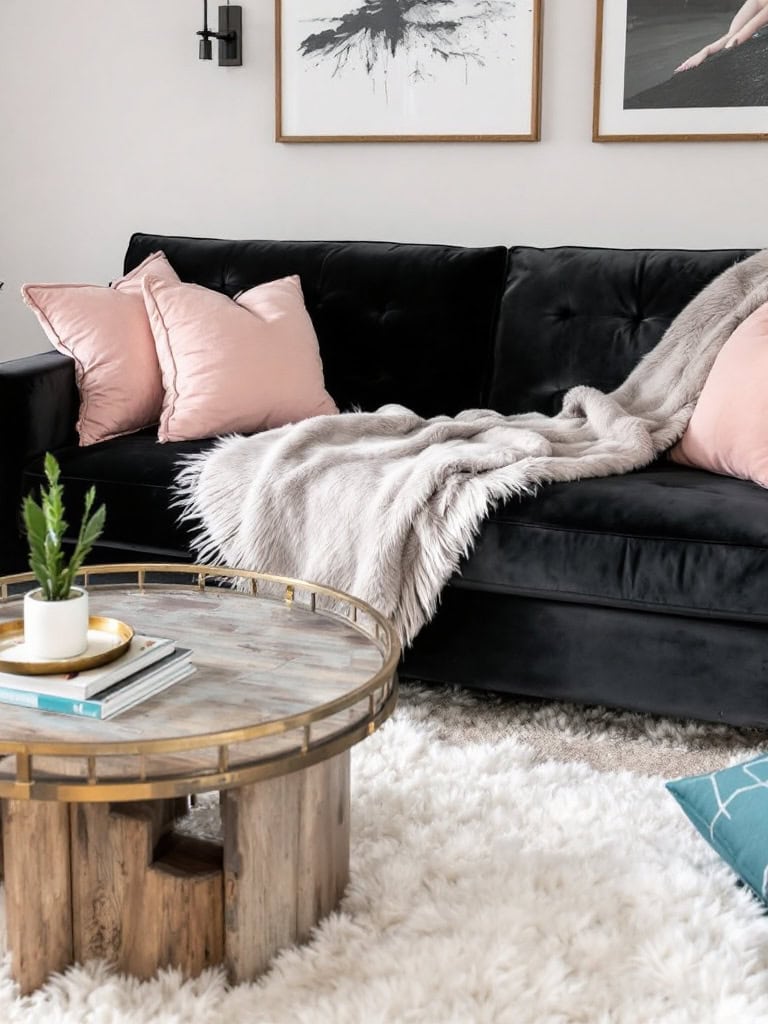 Gray Living Room Ideas - Make a Statement with a Bold Sofa
