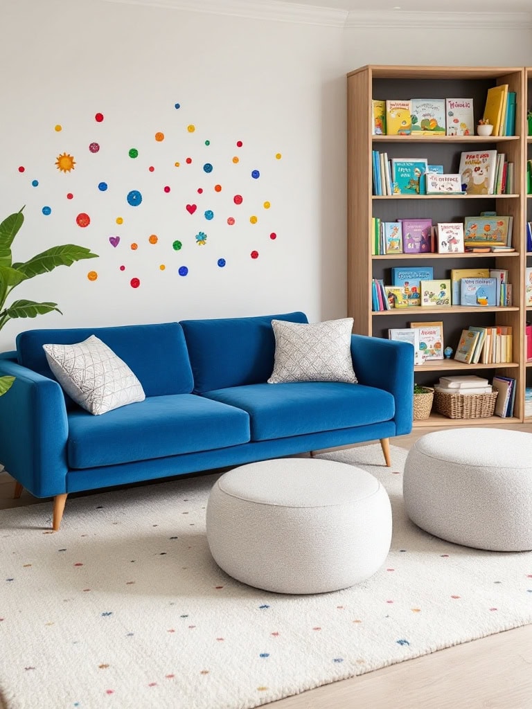 15 Living Room Layout Ideas to Transform Your Space Instantly 29 Living Room Layout Ideas - Kid-Friendly Flexibility
