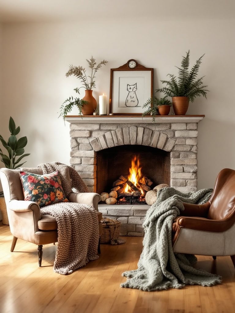 15 Living Room Layout Ideas to Transform Your Space Instantly 15 Living Room Layout Ideas - Fireplace as the Heart