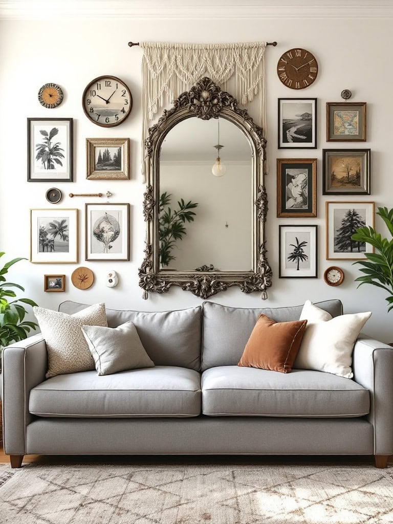 15 Living Room Layout Ideas to Transform Your Space Instantly 20 Living Room Layout Ideas - Gallery Wall Gathering