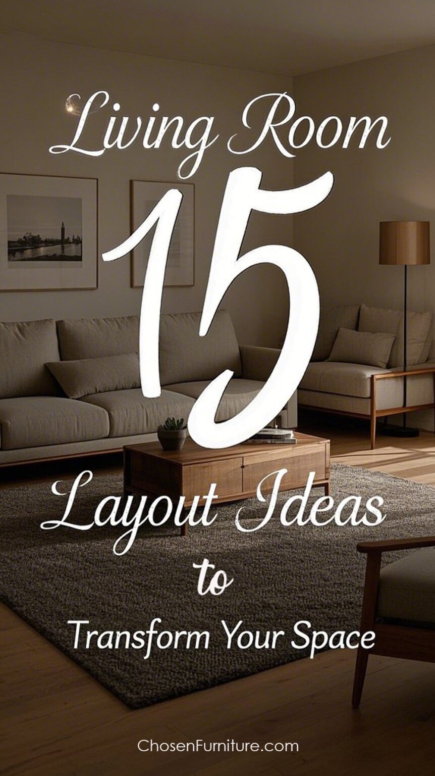 15 Living Room Layout Ideas to Transform Your Space - Chosen Furniture