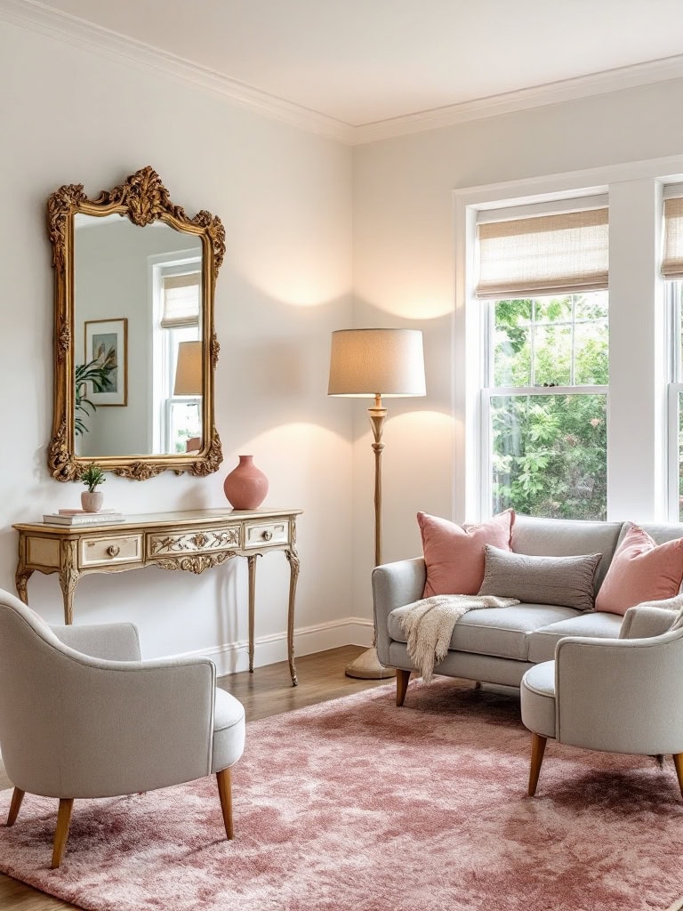 19 Small Living Room Decor Ideas to Make Your Space Feel Bigger and Brighter 17 Small Living Room Decor Ideas - Use Mirrors to Reflect Light