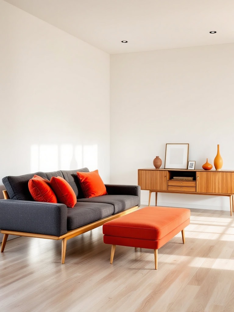 19 Small Living Room Decor Ideas to Make Your Space Feel Bigger and Brighter 18 Small Living Room Decor Ideas - Keep Furniture Legs Exposed