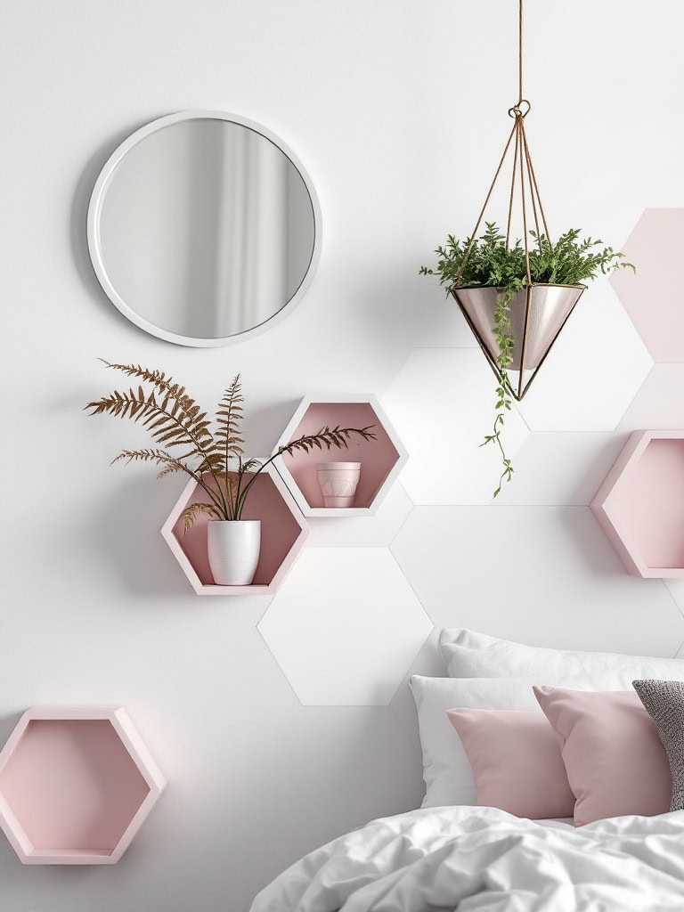 15 Minimalistic Bedroom Decor Ideas That Prove Less Is More 26 Minimalistic Bedroom Decor Ideas - Geometric Drama Without Math