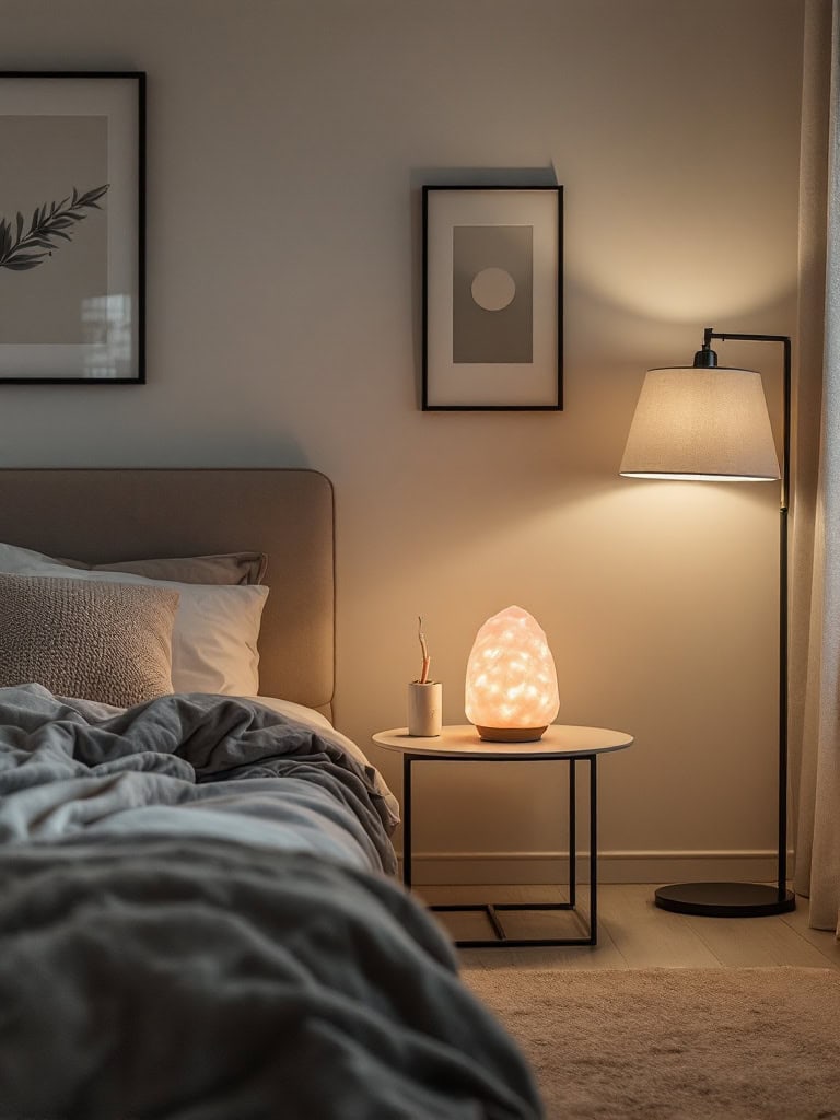 15 Minimalistic Bedroom Decor Ideas That Prove Less Is More 17 Minimalistic Bedroom Decor Ideas - Lighting That Doesn't Hate You