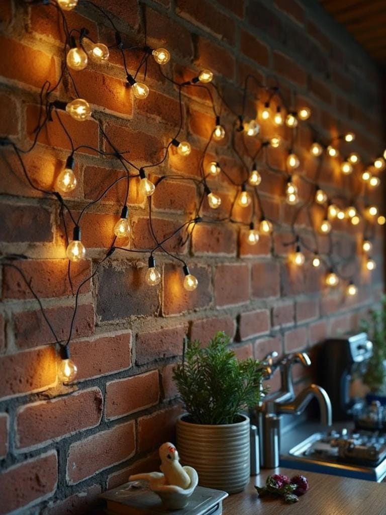 Outdoor Decor Ideas - String Lights with Soul