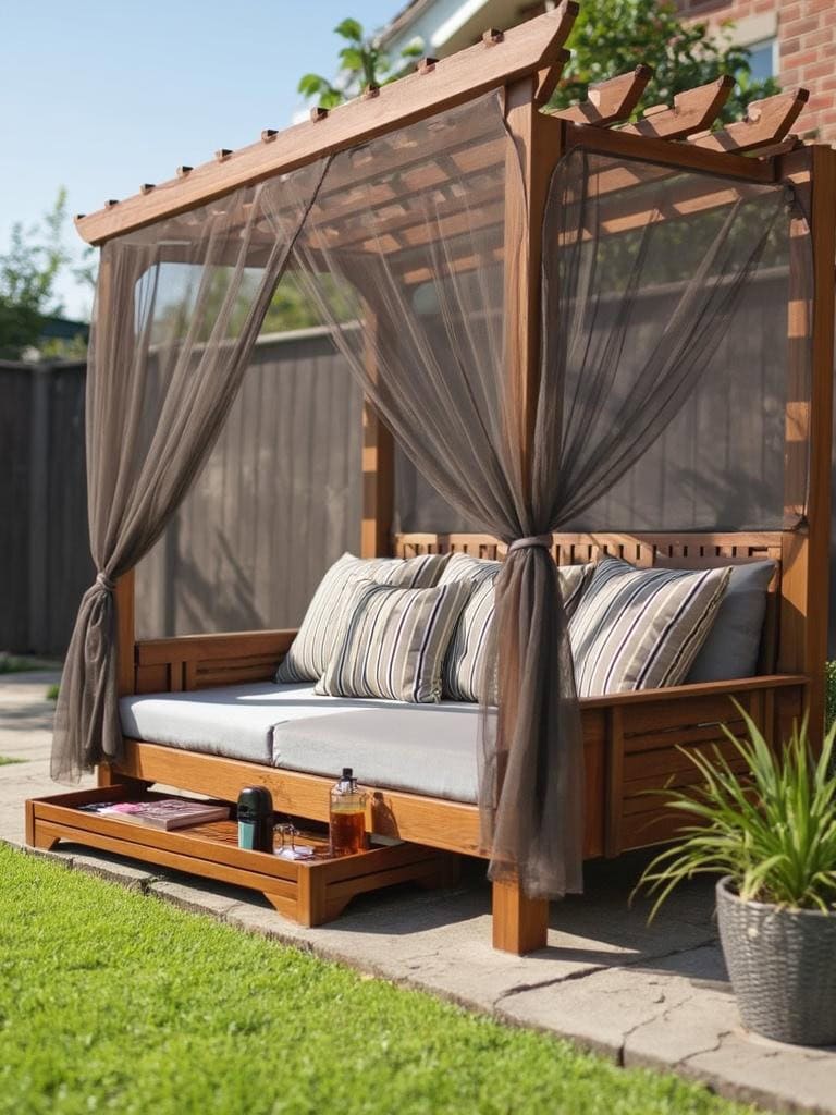 Outdoor Decor Ideas - Lounge-Worthy Daybed