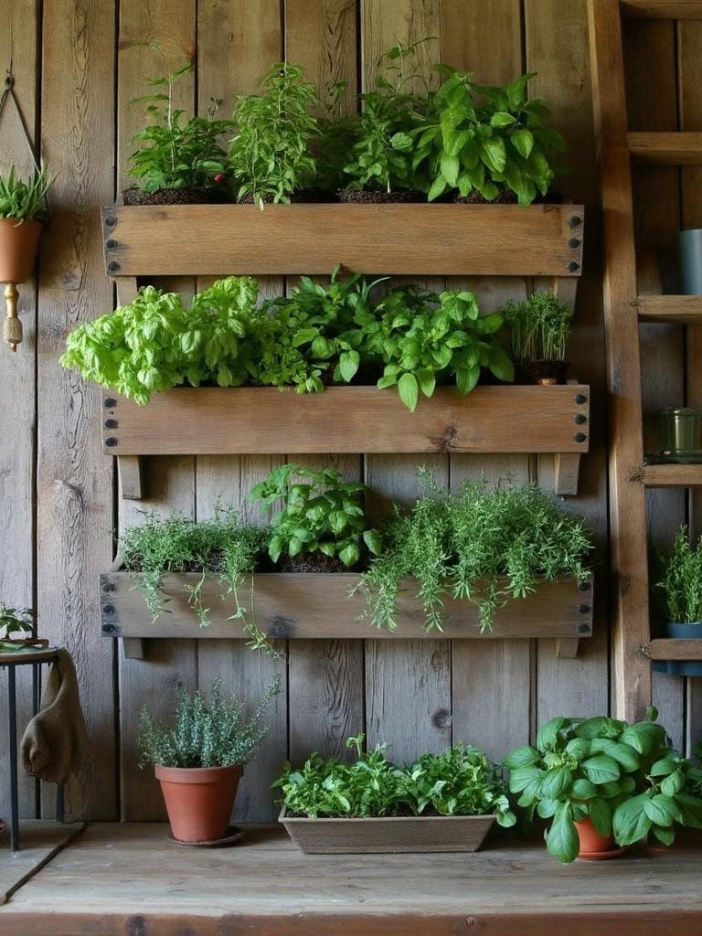 Outdoor Decor Ideas - Vertical Gardens