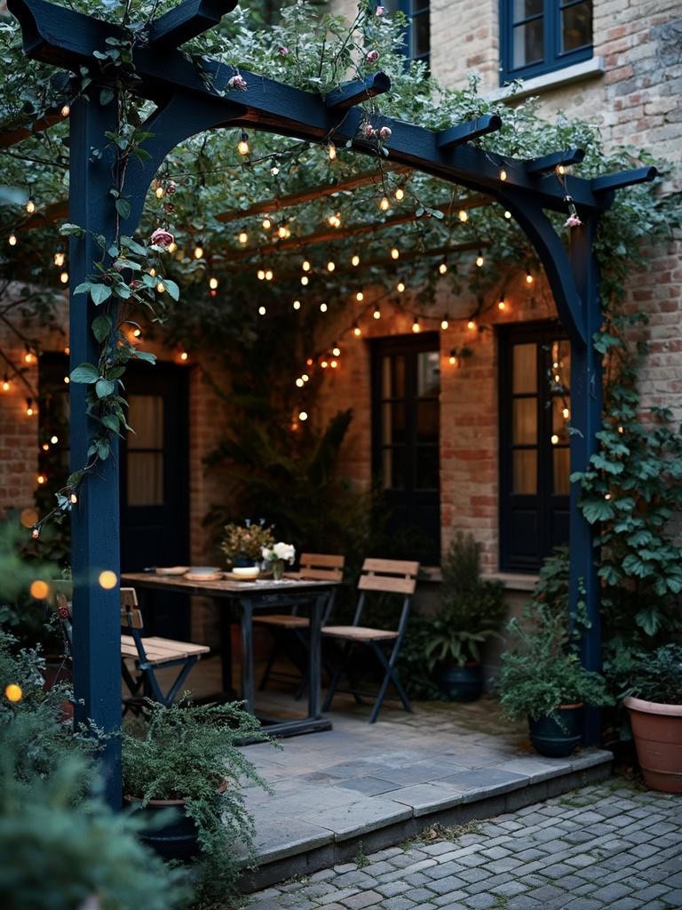 Outdoor Decor Ideas - Moody Pergola