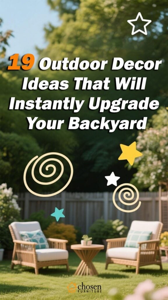 Outdoor Decor Ideas That Will Instantly Upgrade Your Backyard