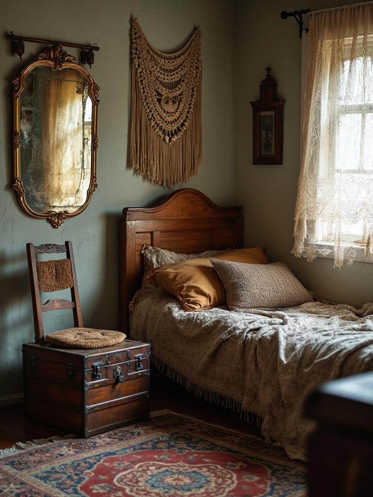 21 Vintage Decor for Bedroom Ideas That Are Straight Out of a Dream (Boho Bliss Inside!) 38 Vintage Decor for Bedroom Ideas - Embrace the Imperfect