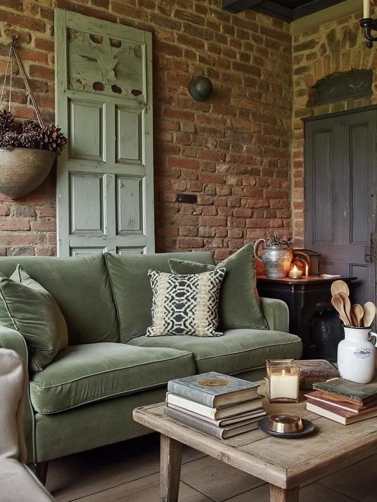 French English Cottage Living Room - Vintage Finds: The Thrill of the Hunt