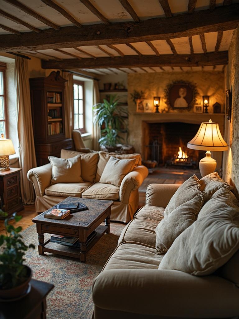 French English Cottage Living Room - Seating: It Should Feel Like Coming Home