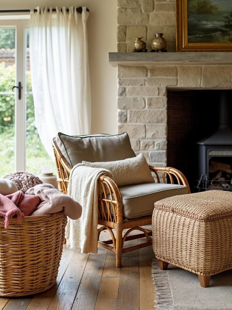 French English Cottage Living Room - Bring the Garden In