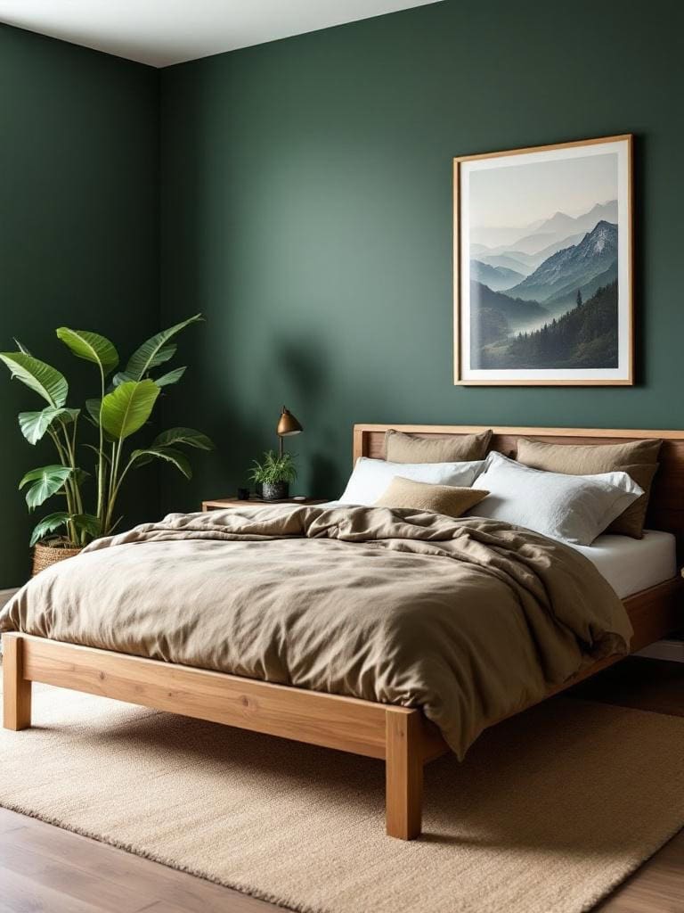 Mens Bedroom Ideas - Nature's Hideout