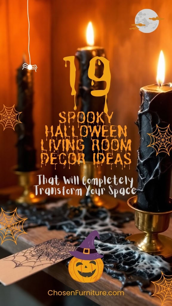 19 Spooky Halloween Living Room Decor Ideas That Will Completely Transform Your Space