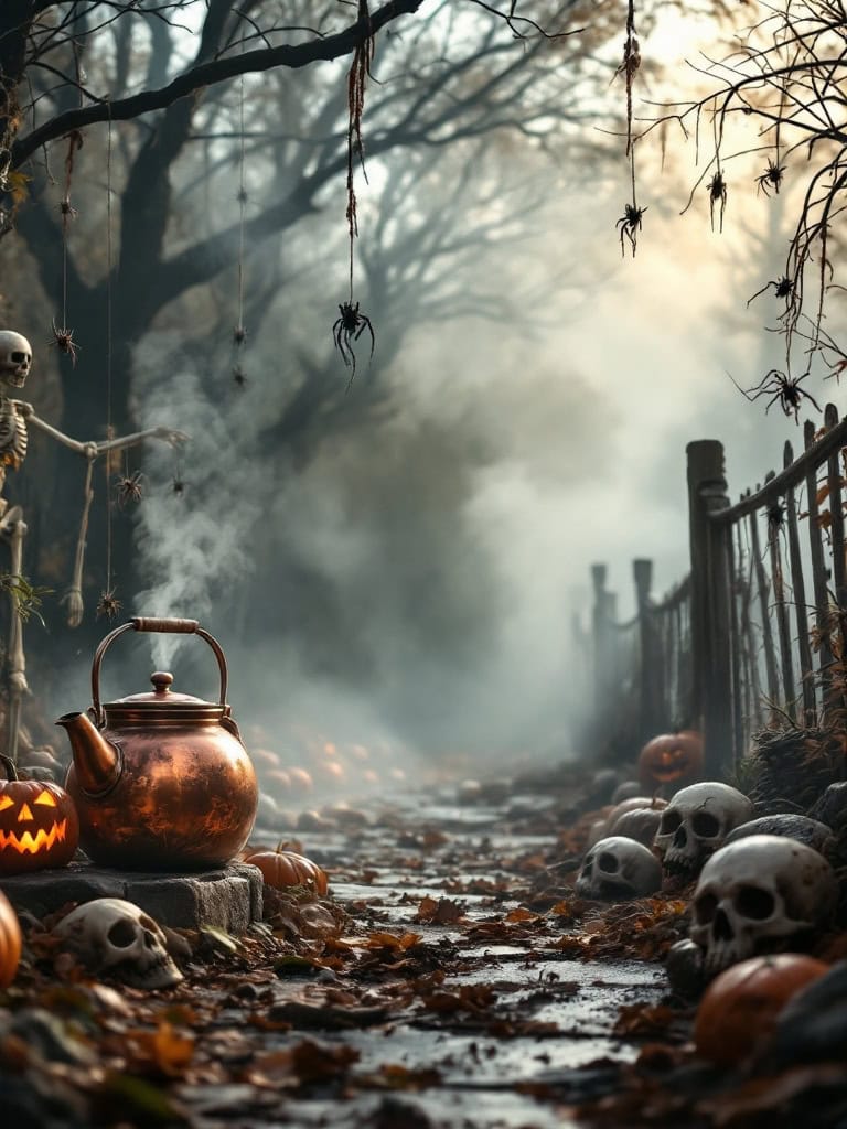 17+ Last-Minute Outdoor Halloween Decor Ideas - Spook-tacularly Simple! 24 Outdoor Halloween Decor Ideas - Fog That Smells of Moss, Not Frat Party