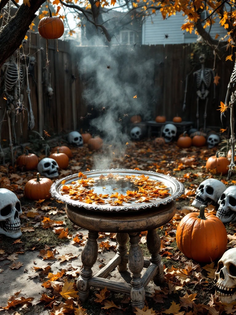 17+ Last-Minute Outdoor Halloween Decor Ideas - Spook-tacularly Simple! 32 Outdoor Halloween Decor Ideas - Offer Rum to the Lawn, Then Vanish