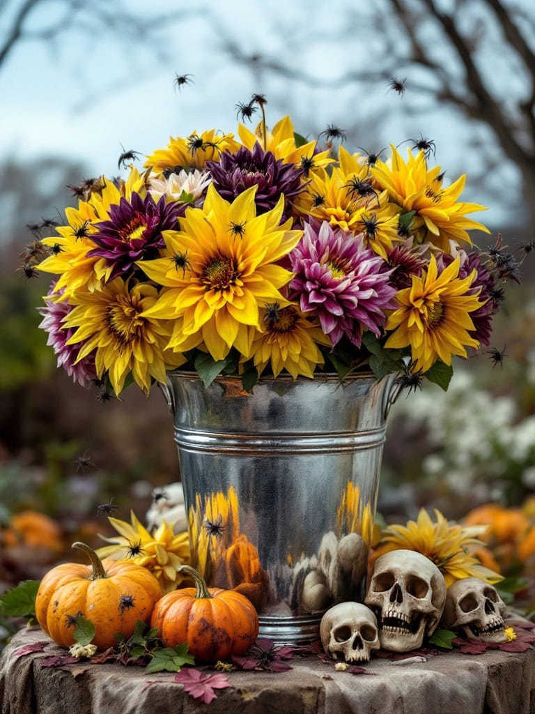 17+ Last-Minute Outdoor Halloween Decor Ideas - Spook-tacularly Simple! 20 Outdoor Halloween Decor Ideas - Arrange a Still-Life for Rot