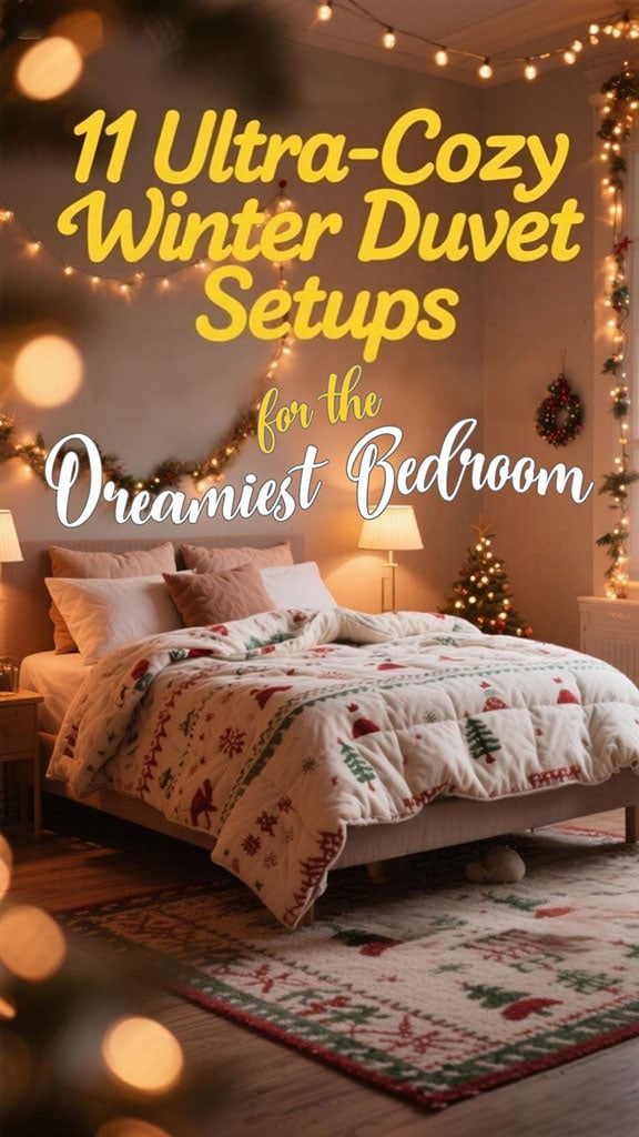 11 Ultra-Cozy Winter Duvet Setups for the Dreamiest Bedroom Pin