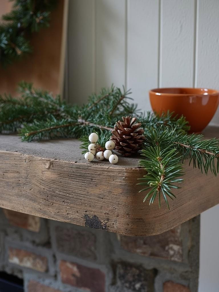 Winter Mantel Magic: 17 Stunning Scapes Sans Christmas Decor (Seriously, You'll Love This) 34 Winter Mantel Magic Christmas Decor - The Evergreen Essence