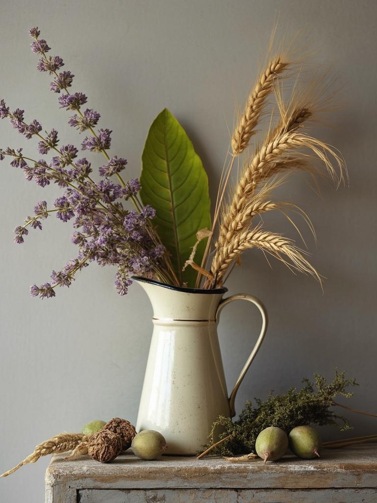 Winter Mantel Magic: 17 Stunning Scapes Sans Christmas Decor (Seriously, You'll Love This) 23 Winter Mantel Magic Christmas Decor - Dried Botanical Beauty