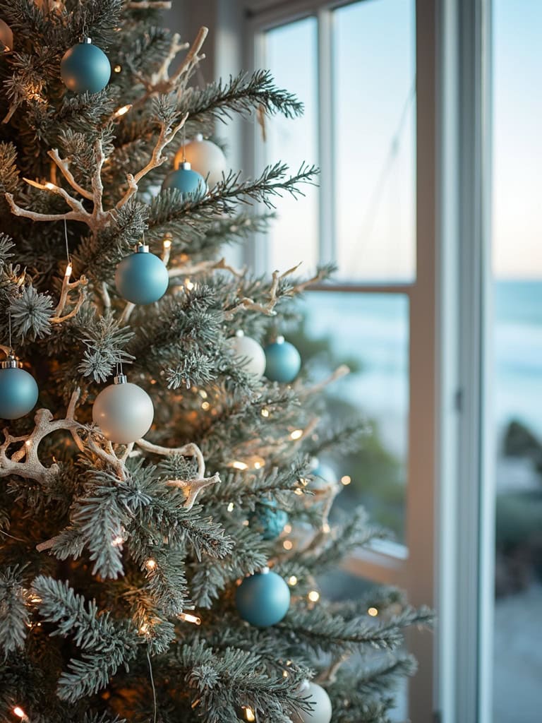 Your Beach House Christmas Tree Shouldn't Look Like a Winter Postcard (19 Real Ideas) 34 Beach House Christmas Tree Decor - Coral-Inspired Branch Picks That Feel Natural