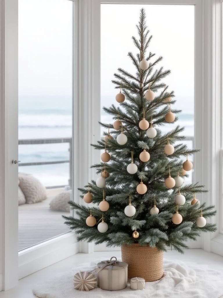 Your Beach House Christmas Tree Shouldn't Look Like a Winter Postcard (19 Real Ideas) 39 Beach House Christmas Tree Decor - Letting Your Tree Breathe