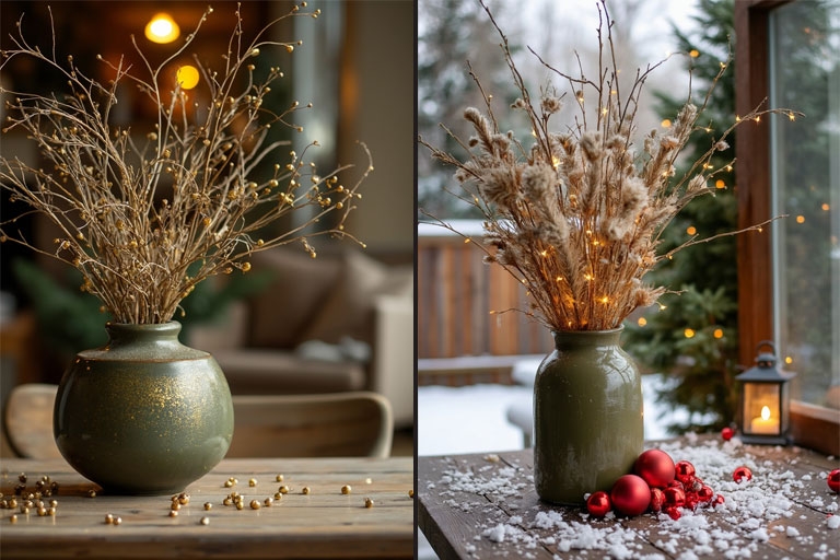 Christmas Color Trends 2025: Designer-Approved Palettes for a Luxe Holiday (Save Before They Sell Out!) 29 Christmas Color Trends 2025 - Olive and Foraged Gold