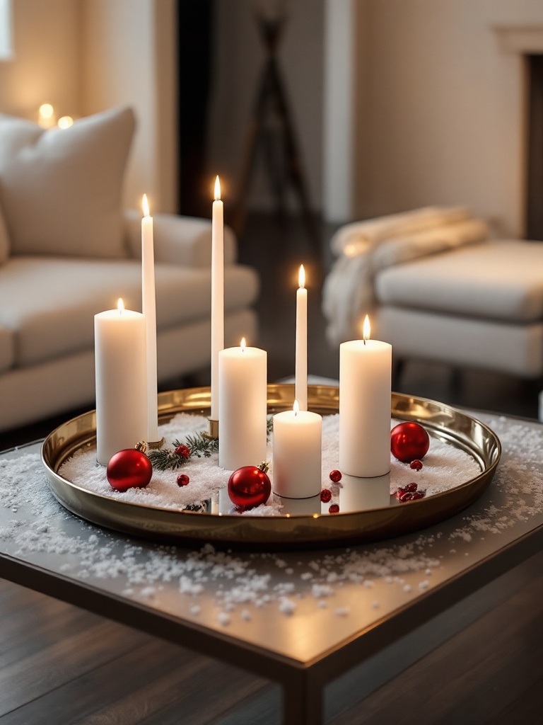 Christmas Color Trends 2025: Designer-Approved Palettes for a Luxe Holiday (Save Before They Sell Out!) 31 Christmas Color Trends 2025 - Winter White and Smoky Mirror