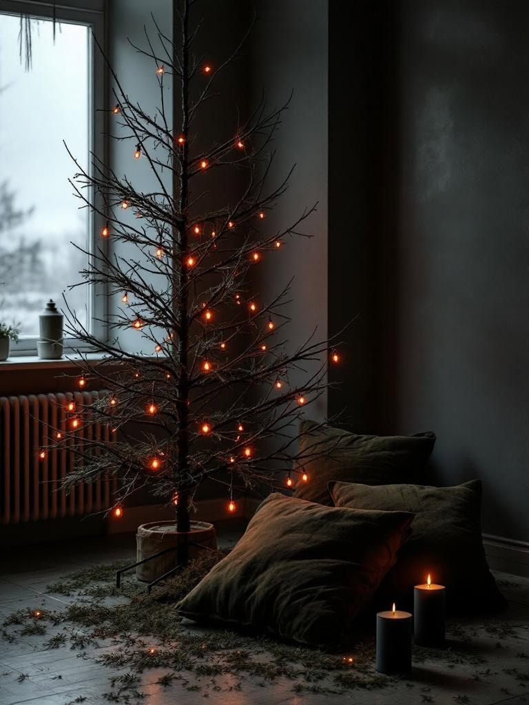 21 Effortless Moody Christmas Decor Ideas: Luxury Without the Stress 42 Moody Christmas Decor Ideas - Packed half the decor away on Dec. 26