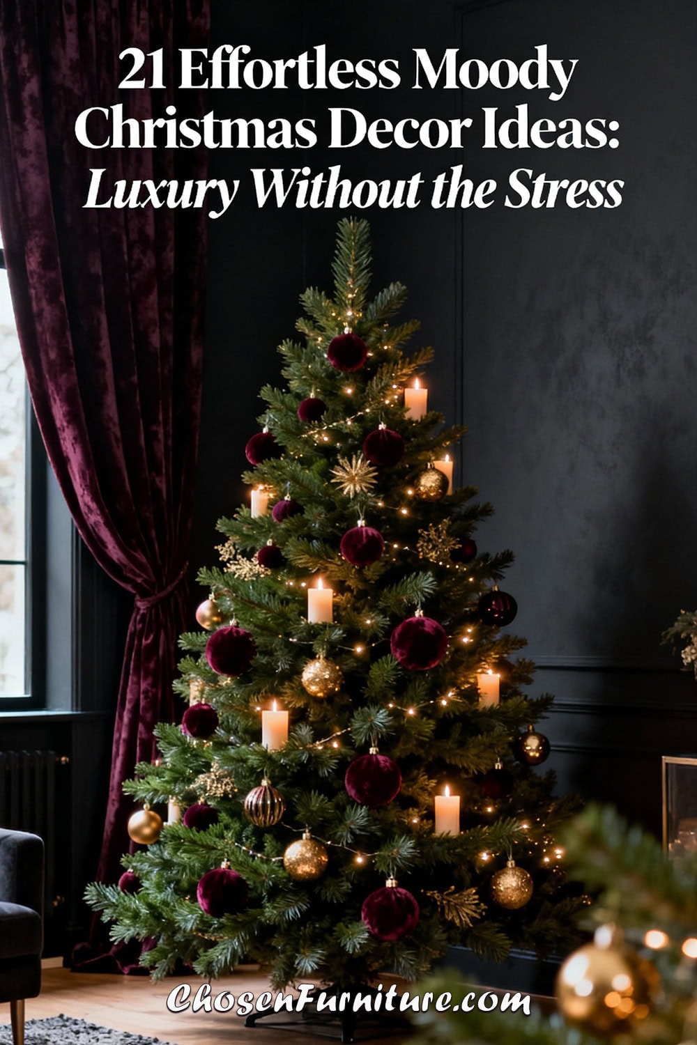21 Effortless Moody Christmas Decor Ideas: Luxury Without the Stress 12 21 Effortless Moody Christmas Decor Ideas: Luxury Without the Stress