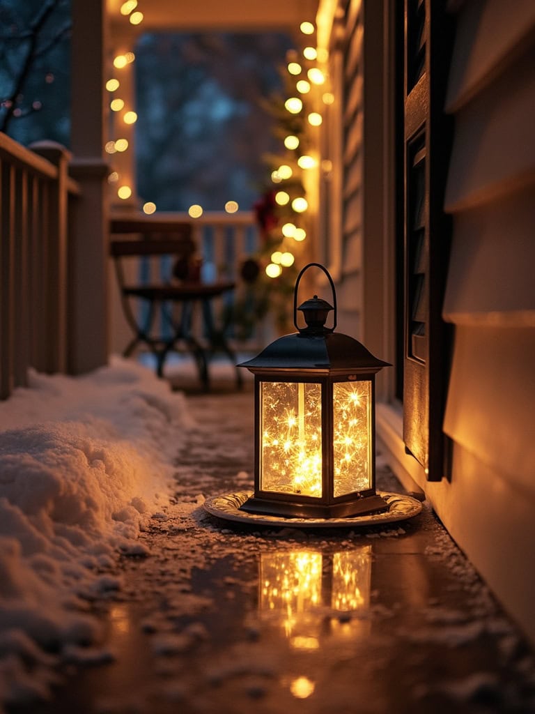 Outdoor Christmas Lantern Ideas - Mirror Doublet