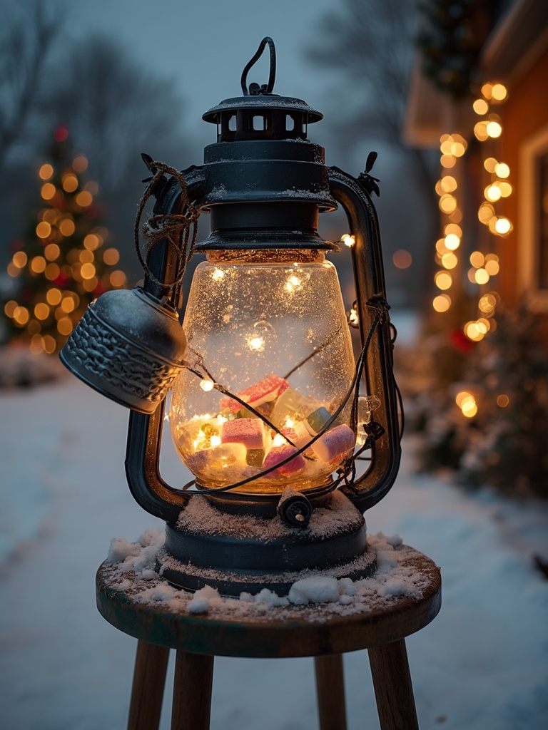 Outdoor Christmas Lantern Ideas - Cocoa Stop