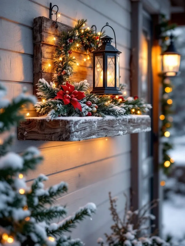 23 Magical Outdoor Christmas Lantern Ideas - Chosen Furniture