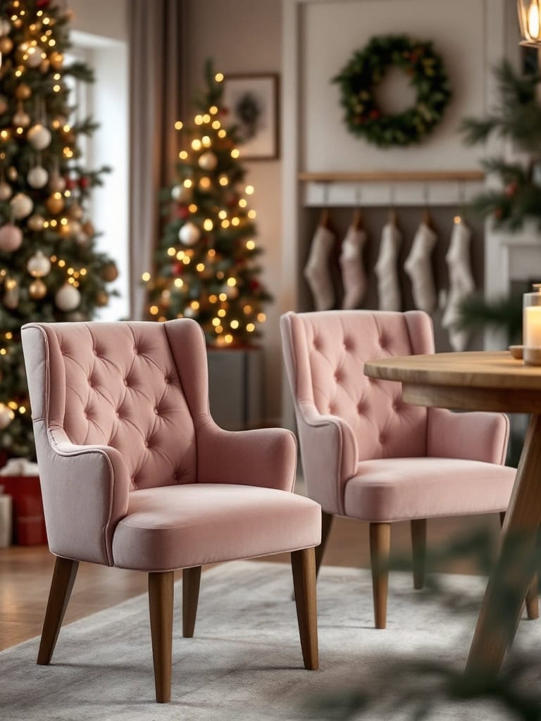 Pink Winter Home Decor Ideas - The Chair Situation