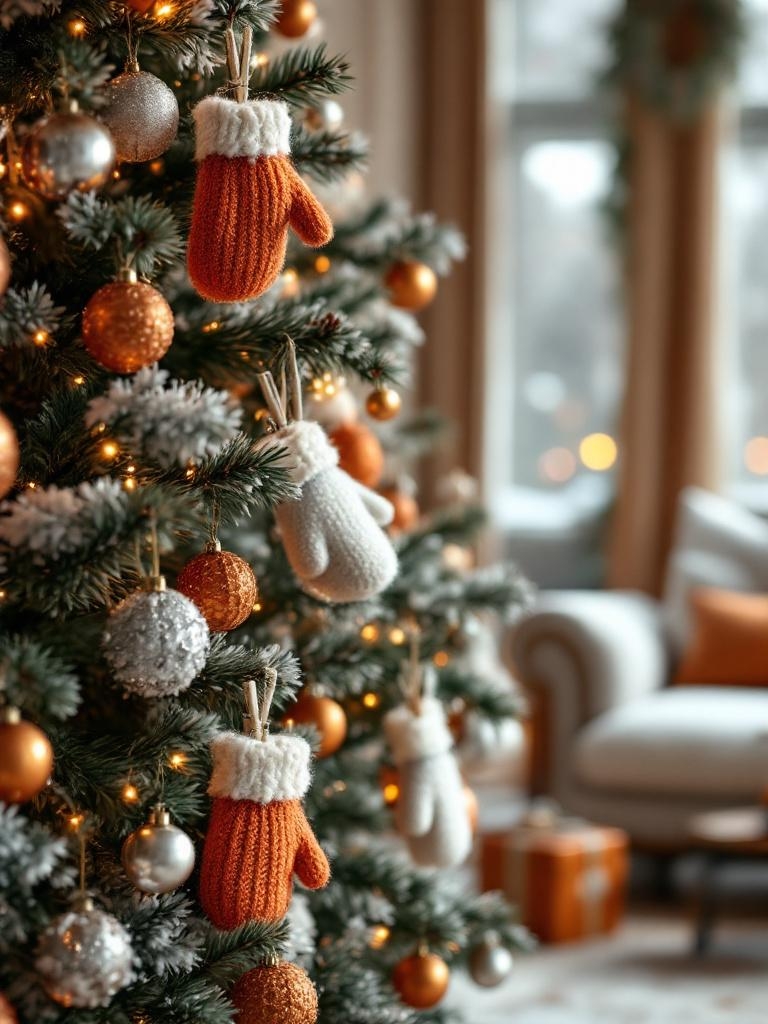 21 Ralph Lauren Christmas Tree Decor Ideas for a Luxe Holiday 26 Ralph Lauren Christmas Tree Decor - Wool Mitten Clips