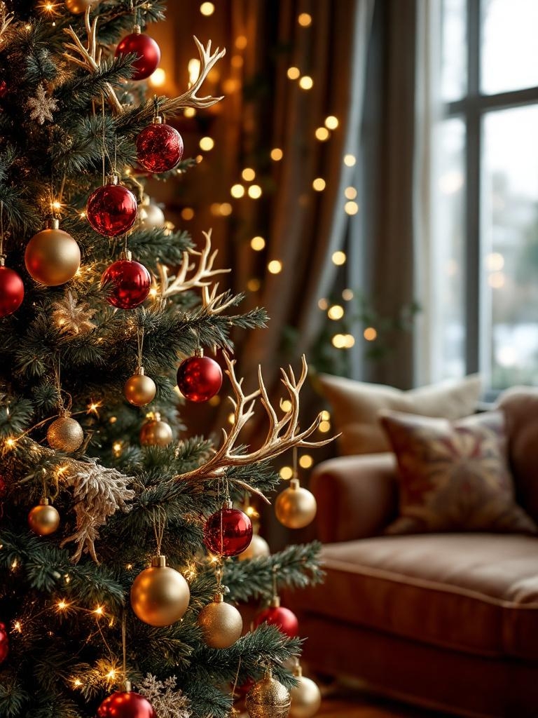 21 Ralph Lauren Christmas Tree Decor Ideas for a Luxe Holiday 28 Ralph Lauren Christmas Tree Decor - Antler Button Hooks
